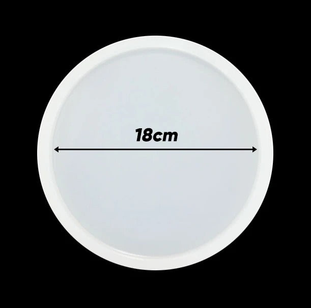 Round Coaster High Gloss Silicone Mold