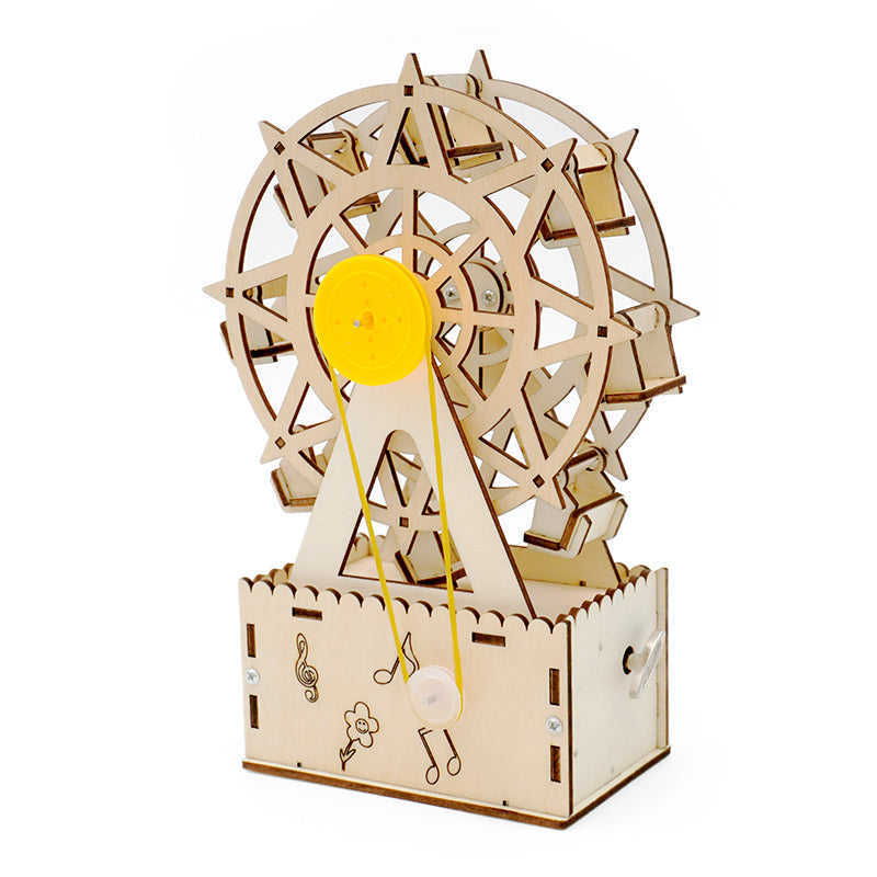 Music Ferris Wheel DIY Puzzle Pack STEM Toy | Science Education Set with Robotic Project | Rbt School Projects