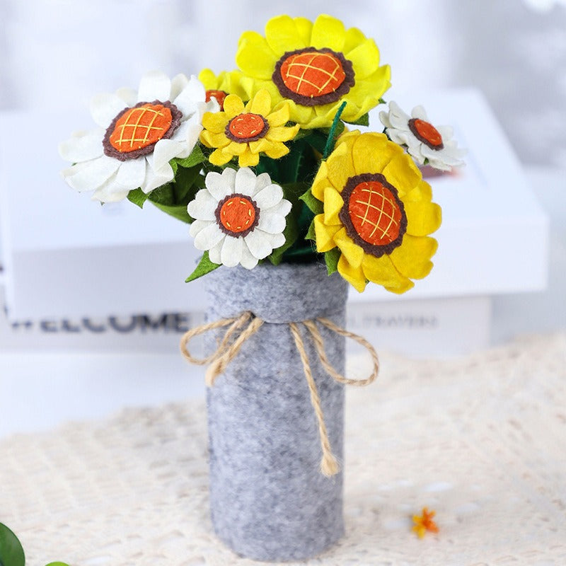 Fabric art craft Flower DIY Project Kit