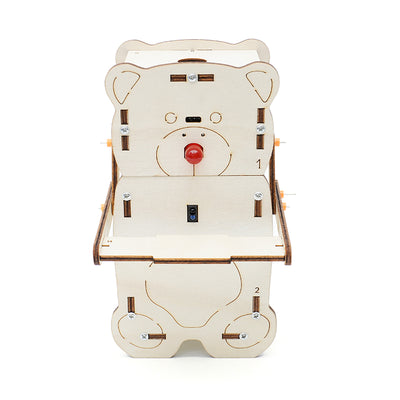 Gluttonous Bear DIY Puzzle Pack STEM Toy | Science Education Set with Robotic Project | Perfect for Rbt School Project