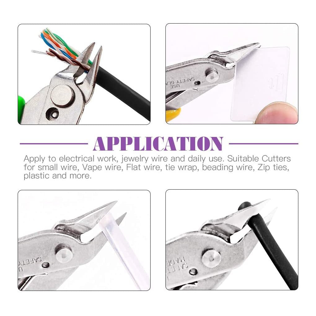 Multifunctional Electrical Wire Cable Cutting Pliers Stainless Steel