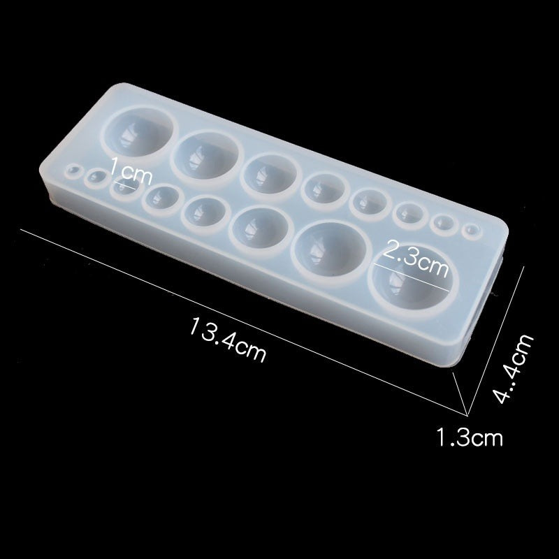 Semi Sphere varies of sizes Silicone Mold