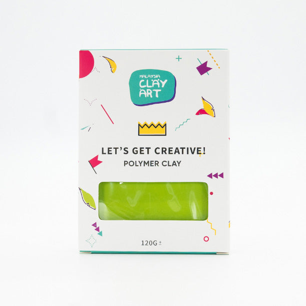 Polymer Clay 120g Malaysia Clay Art Oven Baking Clay For Earring Jewelry Miniature Keychain Tanah Liat 烘烤陶泥