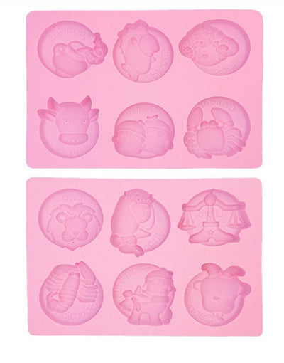 (REJECTED) Horoscope Zodiac Silicone Soap Mold | Chocolate Mold