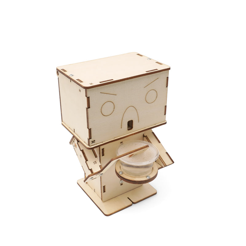 Robot Bubble Blowing  DIY Puzzle Pack STEM Toy | Science Education Set with Robotic Project | Perfect for Rbt School Project