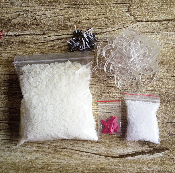 Heart Shaped Candles DIY kit