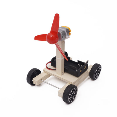 Aerodynamic Car DIY Puzzle Pack STEM Toy | Science Education Set with Robotic Project | Perfect for Rbt School Project