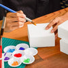 Styrofoam Square Block Shape (25cm x 25cm x 10cm) for Sculpture, Modeling, DIY Arts and Crafts