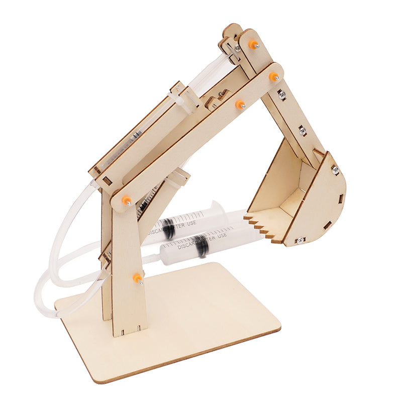 Hydraulic Excavator 2 DIY Puzzle Pack STEM Toy | Science Education Set with Robotic Project | Perfect for Rbt School Project