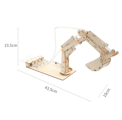 Hydraulic Excavator DIY Puzzle Pack STEM Toy | Science Education Set with Robotic Project | Perfect for Rbt School Project