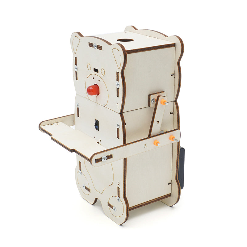 Gluttonous Bear DIY Puzzle Pack STEM Toy | Science Education Set with Robotic Project | Perfect for Rbt School Project