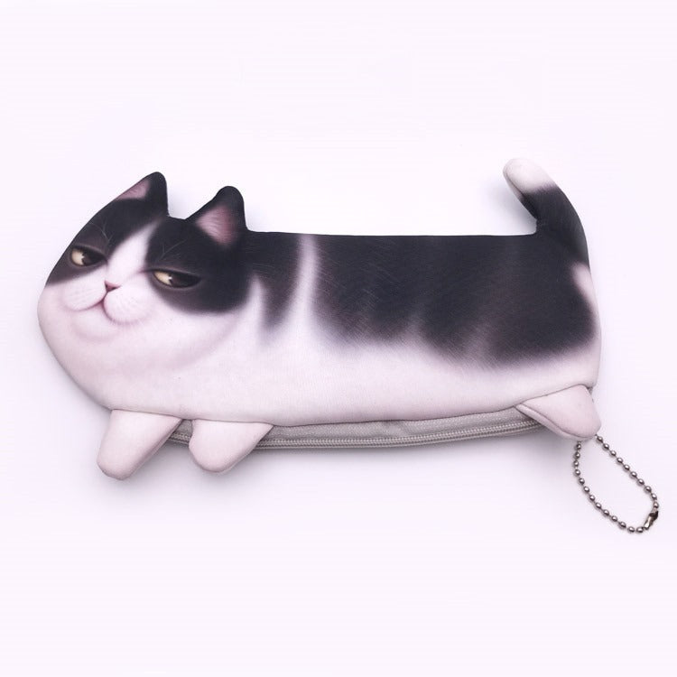 Cat Meow Kucing Pencil Box Cute Kitty Funny Gift
