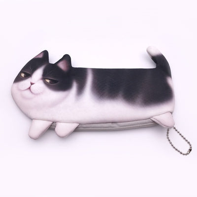 Cat Meow Kucing Pencil Box Cute Kitty Funny Gift