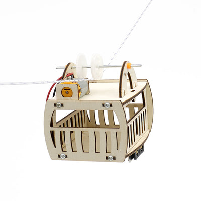 Cable Car DIY Puzzle Pack STEM Toy | Science Education Set with Robotic Project | Rbt School Projects