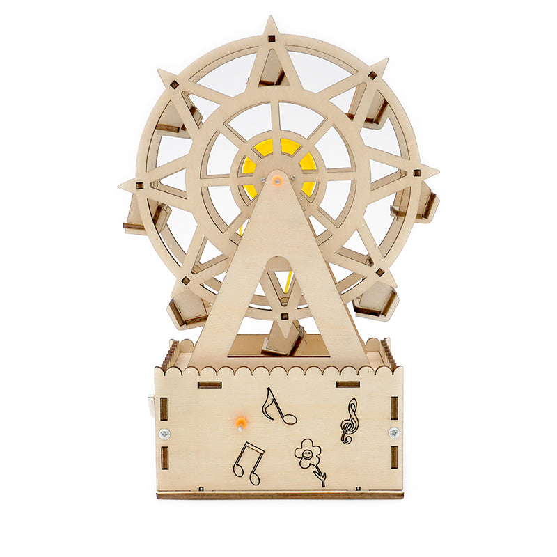 Music Ferris Wheel DIY Puzzle Pack STEM Toy | Science Education Set wi ...