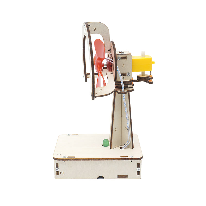 Body-Sensing Moving Head Fan DIY Puzzle Pack STEM Toy | Science Education Set with Robotic Project | Perfect for Rbt School Projects