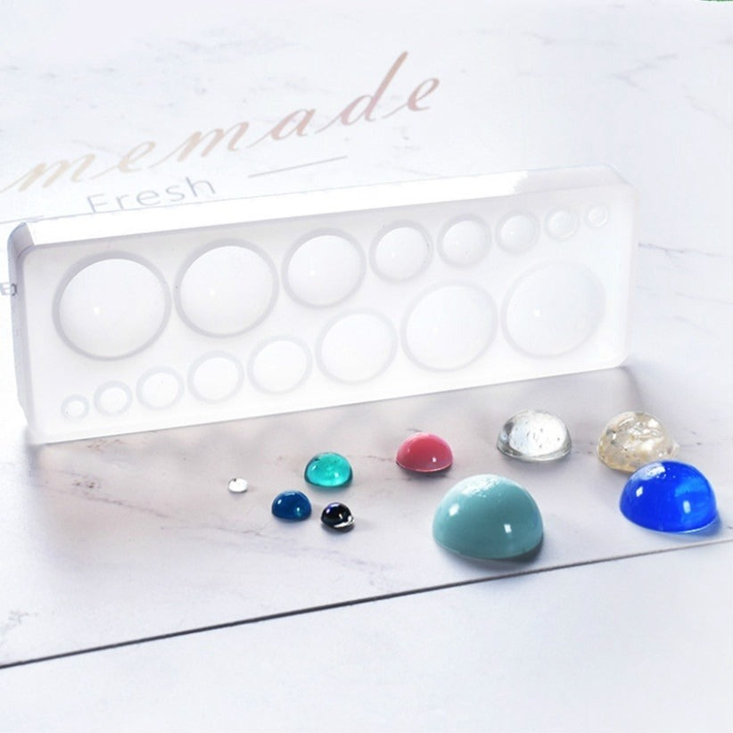 Semi Sphere varies of sizes Silicone Mold