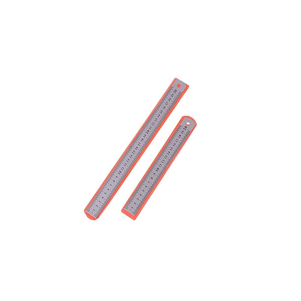Stainless Steel Metal Ruler, Pembaris besi 15cm / 20cm / 30cm
