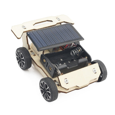 Solar Electric Car 2 DIY Puzzle Pack STEM Toy | Science Education Set with Robotic Project | Rbt School Project