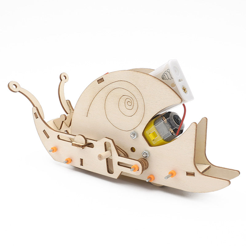Snail DIY Puzzle Pack STEM Toy | Science Education Set with Robotic Pr ...