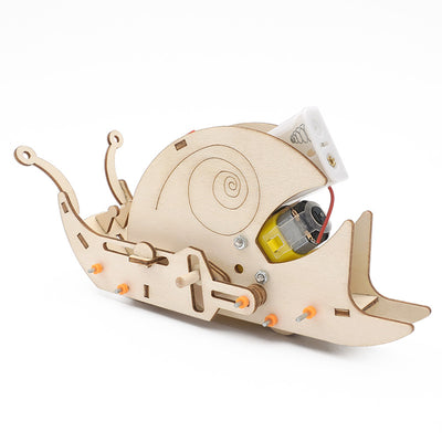 Snail DIY Puzzle Pack STEM Toy | Science Education Set with Robotic Project | Rbt School Projects
