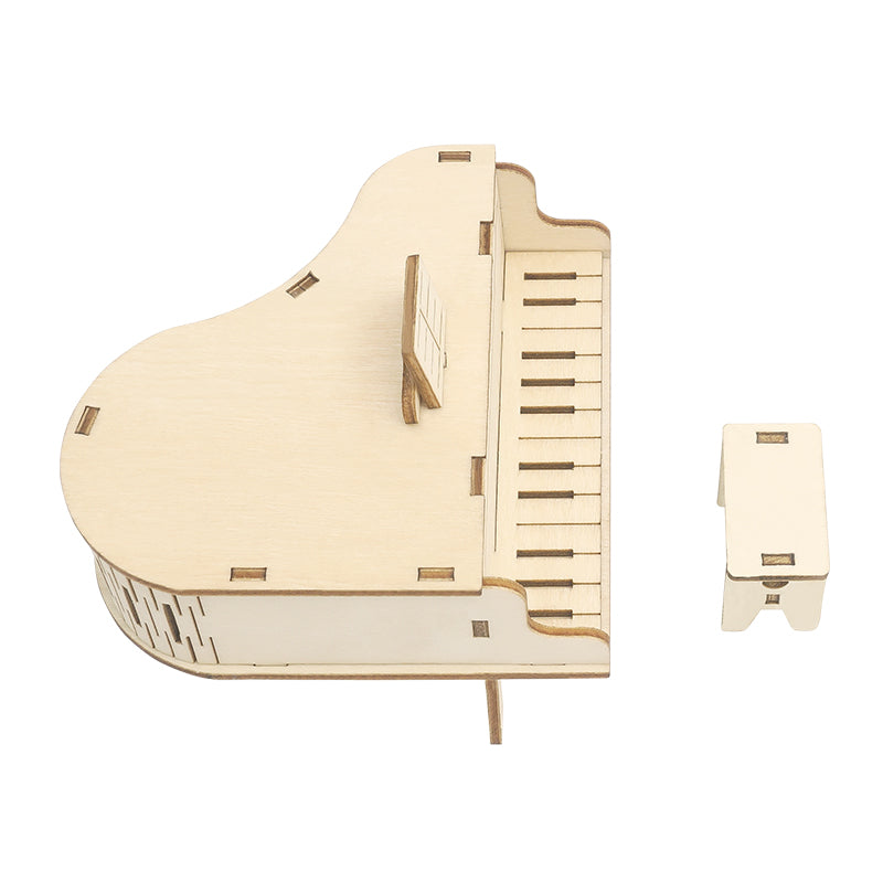 Piano Music Box DIY Puzzle Pack STEM Toy | Science Education Set with Robotic Project | Rbt School Projects