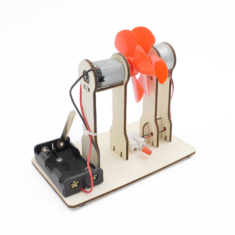 Wind Power DIY Puzzle Pack STEM Toy | Science Education Set with Robotic Project | Perfect for Rbt School Project