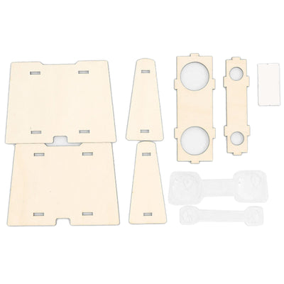 Telescope DIY Pack STEM Toy Kids Science Education Set Rbt Projek Sekolah