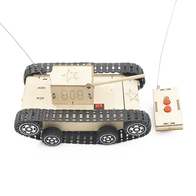 Remote Control Tank DIY Puzzle Pack STEM Toy | Science Education Set with Robotic Project | Perfect for Rbt School Project