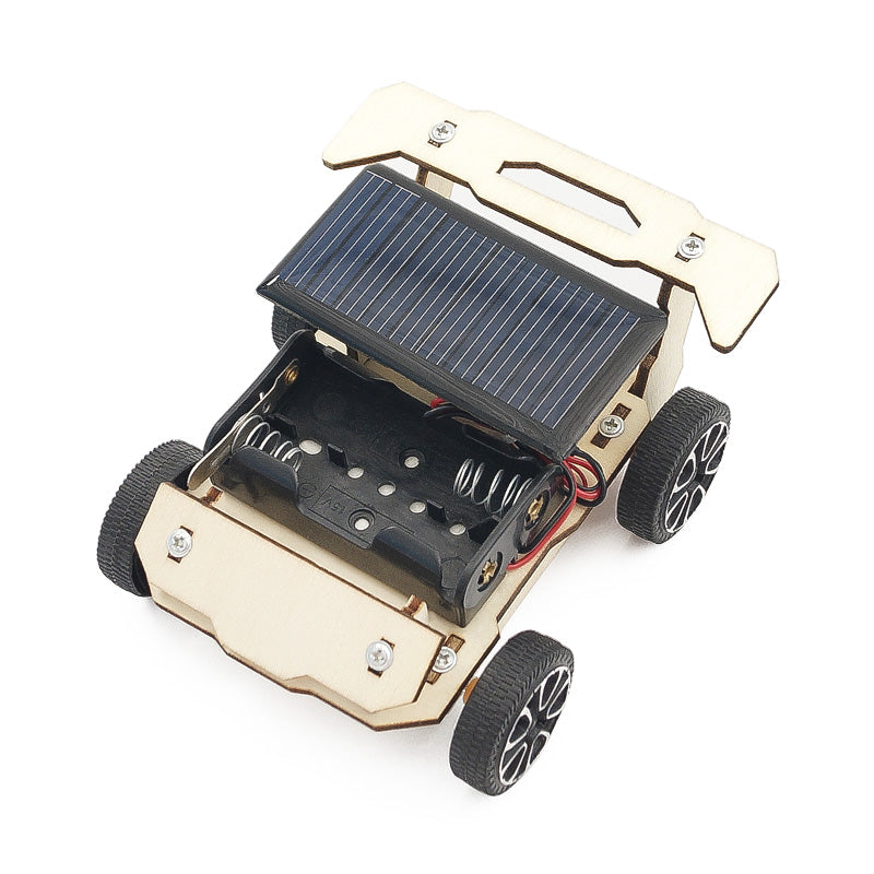 Solar Electric Car 2 DIY Puzzle Pack STEM Toy | Science Education Set with Robotic Project | Rbt School Project