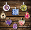 Epoxy Resin UV Resin DIY Jelwery Pendent Set With Mold 31pcs
