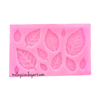 Various Size Leaf Silicone Mold