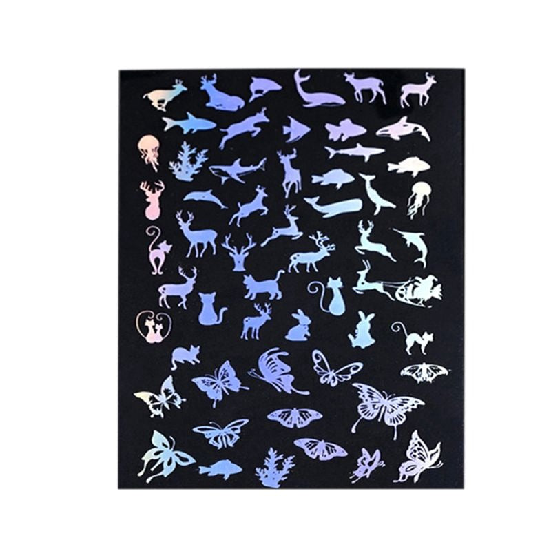 DIY Stickers for Jewelry Making Crafts, Clear Film Sticker UV resin/ Epoxy resin