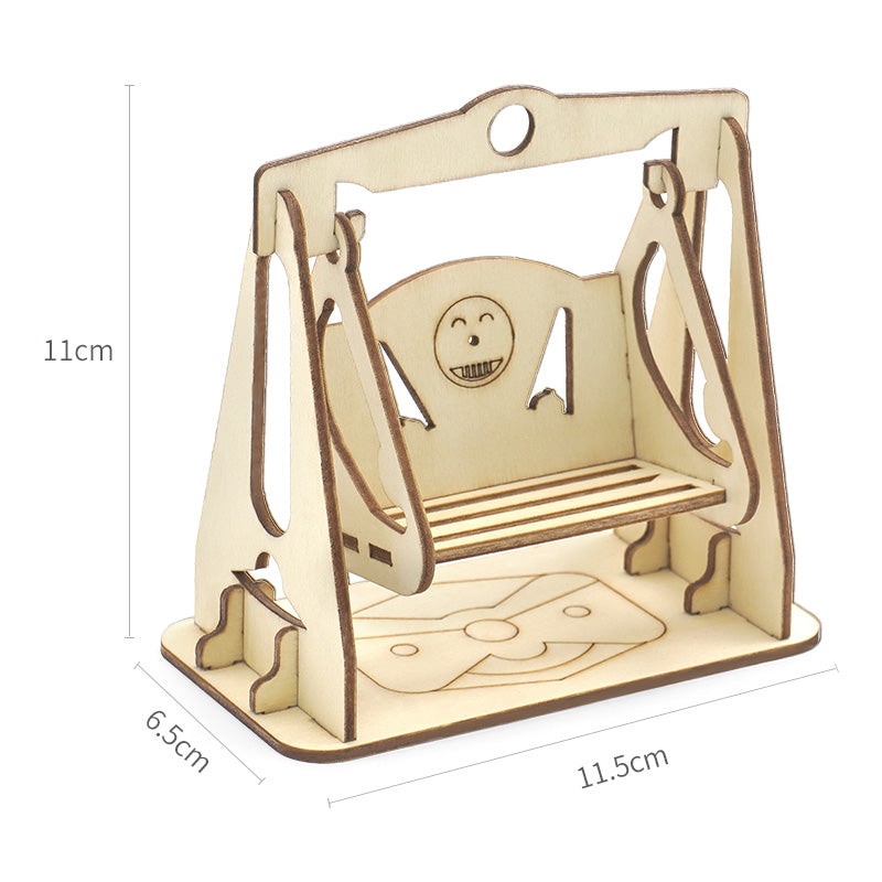 Cradle Swing DIY Puzzle Pack STEM Toy | Science Education Set with Robotic Project | Perfect for Rbt School Projects