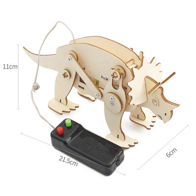 Styracosaurus DIY Puzzle Pack STEM Toy | Science Education Set with Robotic Project | Rbt School Projects