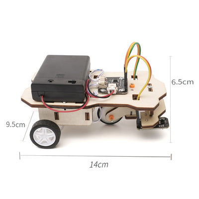 Tracking Car DIY Puzzle Pack STEM Toy | Science Education Set with Robotic Project | Rbt School Projects