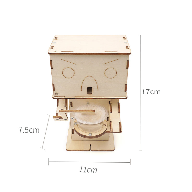 Robot Bubble Blowing  DIY Puzzle Pack STEM Toy | Science Education Set with Robotic Project | Perfect for Rbt School Project