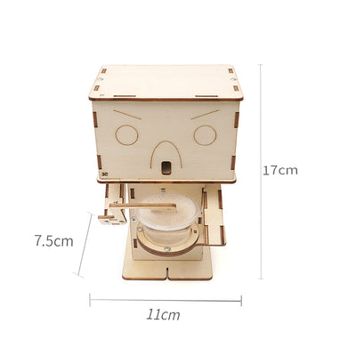Robot Bubble Blowing  DIY Puzzle Pack STEM Toy | Science Education Set with Robotic Project | Perfect for Rbt School Project
