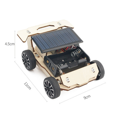Solar Electric Car 2 DIY Puzzle Pack STEM Toy | Science Education Set with Robotic Project | Rbt School Project