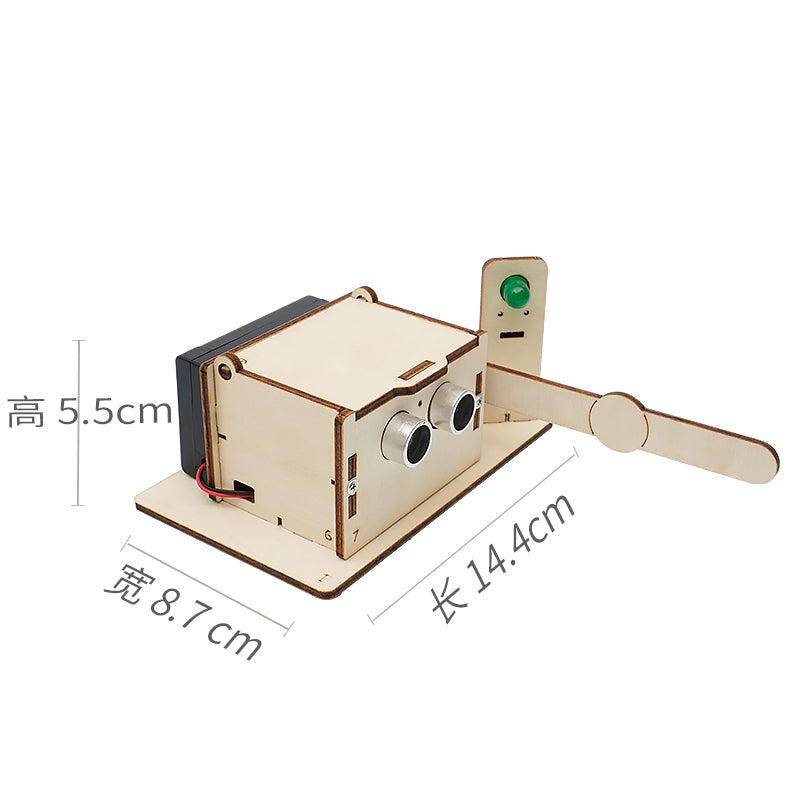 Automatic Gate DIY Puzzle Pack STEM Toy | Science Education Set with Robotic Project | Perfect for Rbt School Project