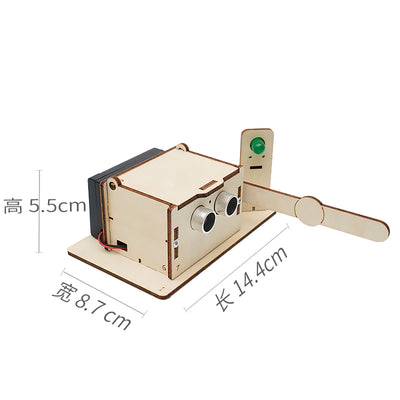 Automatic Gate DIY Puzzle Pack STEM Toy | Science Education Set with Robotic Project | Perfect for Rbt School Project