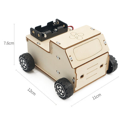 Vacuum Car DIY Puzzle Pack STEM Toy | Science Education Set with Robotic Project | Rbt School Projects