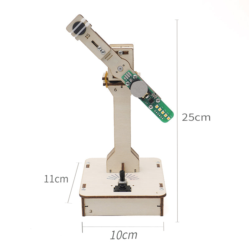 Rotating Led DIY Puzzle Pack STEM Toy | Science Education Set with Robotic Project | Perfect for Rbt School Projects