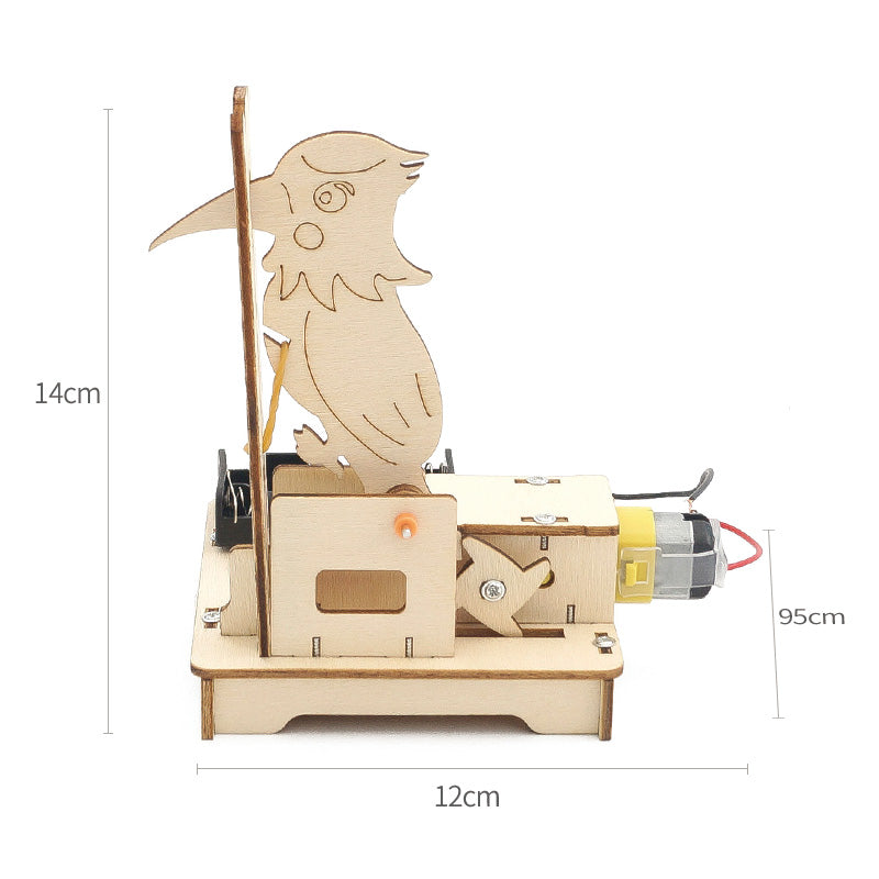 Woodpecker DIY Puzzle Pack STEM Toy | Science Education Set with Robotic Project | Rbt School Projects