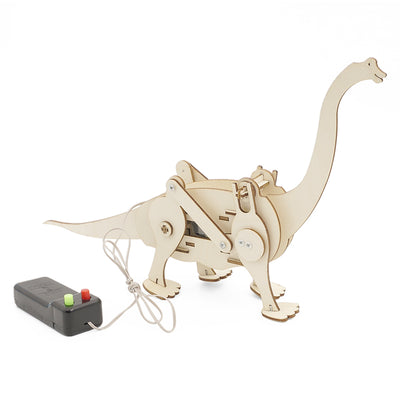 Brachiosaurus DIY Puzzle Pack STEM Toy | Science Education Set with Robotic Project | Rbt School Projects