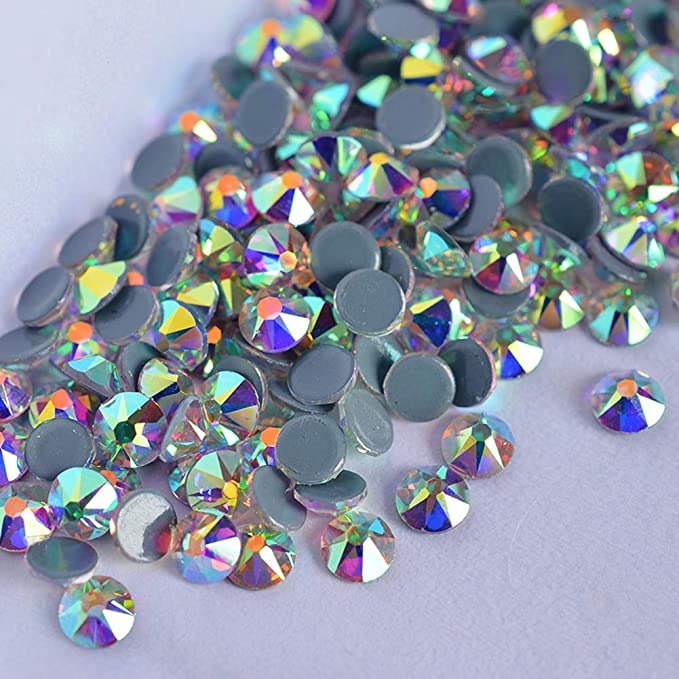 DIY Faux Pearl Rhinestones Crystal Beads Accessories Mix Sizes Pack