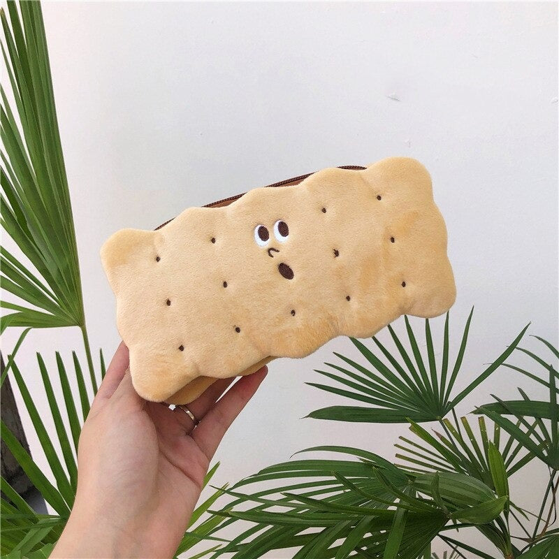 Biscuit Food Yummy Pencil Box Funny Cute Gift