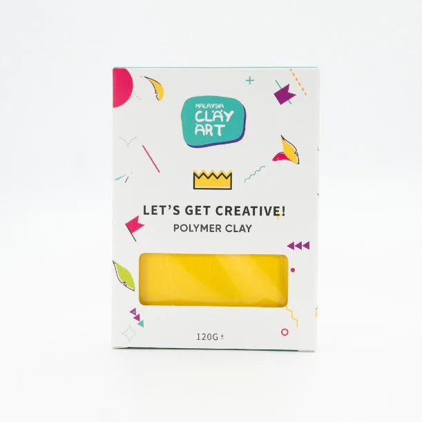 Polymer Clay 120g Malaysia Clay Art Oven Baking Clay For Earring Jewelry Miniature Keychain Tanah Liat 烘烤陶泥