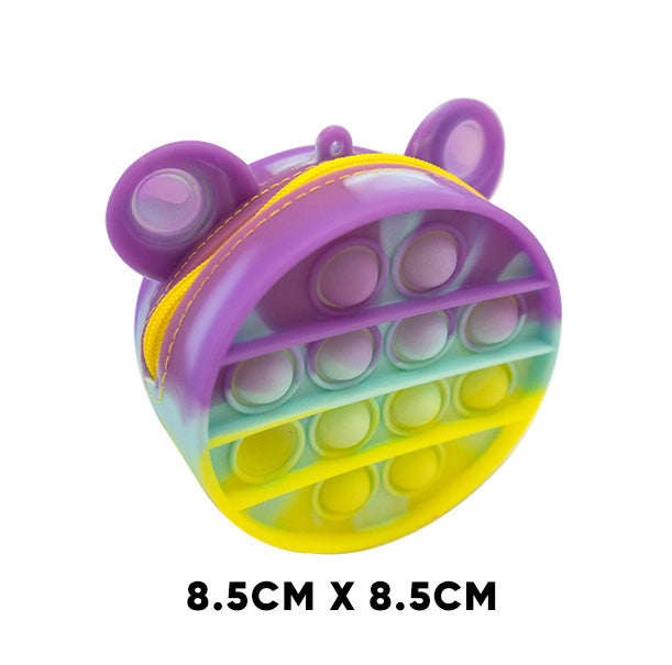 Rainbow Pop it Bubble fidget toys Among Us Unicorn Love