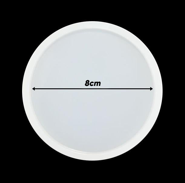 Round Coaster High Gloss Silicone Mold